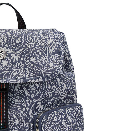 Kipling Anto Woodstock Rugzak Wit Blauw | België 1676SG